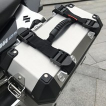 스쿠터탑박스 오토바이 리어백 알루미늄 가방 탑박스 범용 오토바이 수하물 스트랩 핸들 로프 2019, 한개옵션0