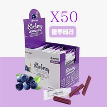 덴탈츄 블루베리 뉴트리오 덴탈츄 강아지 덴탈껌, 300p, 12g