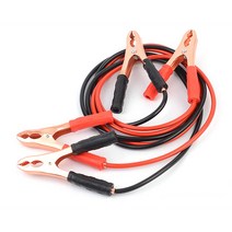 자동차 점프선 케이블 집게 연결 스타터 배터리 방전, 500AMP