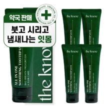 더노우 [잇몸 구취 충치 케어] 올인원 수딩치약 잇몸치약 천연 임산부치약 입냄새 시린이 고 불소, 5개