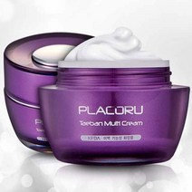 프라코루 PLACORU 태반 멀티 크림 미백2중기능성화장품 태반원액+EGF함유 미백효과 한방효과 말태반원액 피부영양+수분밸런스 50g, 태반 멀티 크림 50g-2개