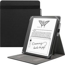 HoYiXi 범용 케이스 25.9cm10.2인치 Introducing Scribe 1세대 2022년 출시 26.2cm10.3인치 Kobo Elipsa eReader 2021년 접이, Black