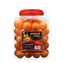 탁구공 탄성 충격 방지 탁구 공 쉽게 변형 되지 않는 레크리에이션 플레이 ABS 60 개, 1.60pcs Yellow