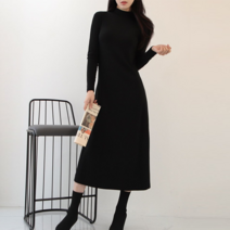 NewCare 기모 롱원피스 폴라 원피스