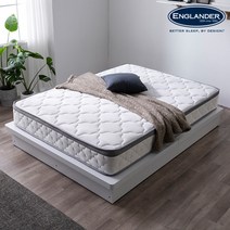 지니 롤팩 필로우탑 7존 독립스프링 매트리스(퀸), 단품