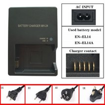 MH 24 카메라 니콘 En el14 P7100 P7000 D3100 D5200 D5100 D3200 D3300 D5300 P7800 리튬 배터리, CHINA_EU