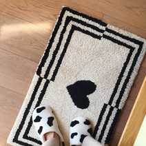 북유럽스타일매트 러그 미니카페트 사계절 주방 욕실 매트 침대밑 현관