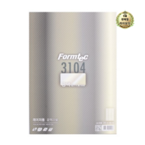 라이브잇 폼텍 바코드용 광택 전산라벨 62.7 x 30.1 mm x 20매 LA-3104, 1개, 27칸