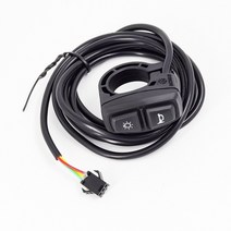전기 자전거 스쿠터 조명 스위치 dk226 ebike 램프 및 혼 스위치 dk336 for 오토바이 버튼 can control turn signal light, 라이트 혼 스위치