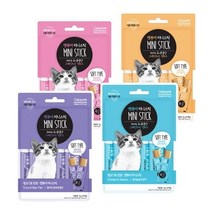 캣퓨어 스틱 8p 길 아기 새끼 고양이 캣 냥 반려묘 영양 간식 보양식 밥 먹이 생일 선물 키우기 집사, 닭가슴살과 씨푸드, 본상품선택