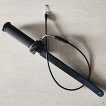 Hangkai 2 스트로크 3.5 Hp 보트 엔진 액세서리 용 스로틀 케이블로 선외 모터 부품 핸들