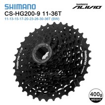 자전거 카세트 9 스피드 스프라켓Shimano HG200 9 단 11-32T MTB 산악 자전거 카세트 S 플라이휠 크랭크 부, 02 HG200-9 11-36T