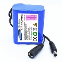 충전식 CCTV 수퍼 12V 40000mah DC 126 v 40Ah 누에 보 기능 이온 배터리