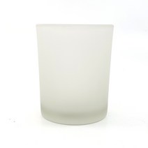7온즈 반투명 캔들 용기, 1개