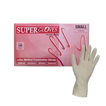 smato [제이코리아]_슈퍼글러브 라텍스&니트릴장갑 S 화이트 100매1box 무균 파우더프리 식품조리장갑 정비장갑 미용장갑 위생장갑 방수장갑 청소장갑 실험실장갑 연구실장갑, 1매, 1box, 소(S)