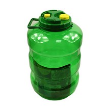 대원기계공업 과실주통 PET병 발효통 매실통 물통 효소통, 20L, 8개