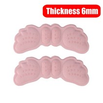 스포츠 신발용 경량 신발 뒤꿈치 패드 10 개 사이즈 조절 가능 뒷면 스티커 내마모성 발 쿠션 깔창 보호대, [03] 5 Pairs (10pcs), [22] F - Pink (6mm)