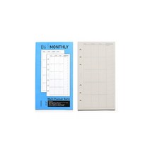 [모닝]M/P월간내지B6 / 95*170/25매 / 80451