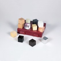 (JLS) 고급형 밀도측정용물체 (12종) 밀도측정실험 비중실험 부력실험 과학교과물품 물리실험도구