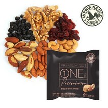 산과들에 명절후배송 원데이 프리미엄 100봉 하루견과 견과류, 1.원데이프리미엄100낱봉