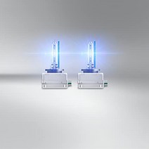 OSRAM XENARC COOL BLUE INTENSE D3S +150% 더 높은 밝기 최대 6 200K 크세논 헤드라이트 전구 LED 룩 듀오 박스(전구 2개)-37734, 쿨 블루 인텐스, 듀오 박스
