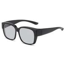 2022 Polarized Fit Over Glasses 선글라스 남성과 여성 야간 운전 안경 착용 처방 안경에 적합 낚시 Glasse, Color Change GrayTZ2