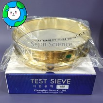 청계씨브 지름 203mm 체눈 75um 시험체 표준체 Sieve