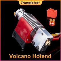 3D 프린터 부품 Trianglelab V6 화산 Hotend 12V/24V 원격 Bowen 인쇄 PT100 용 E3D Hotend 용 J 헤드 핫, 02 1.75 24V All-metal