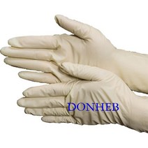 하이테크 파우더프리 라텍스장갑, 테무칸쿠팡 M