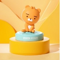 카카오프렌즈 차량용 스탠딩 디퓨저 자동차 방향제 귀여운 캐릭터 피규어 차꾸미기 인테리어, 라이언(연두)