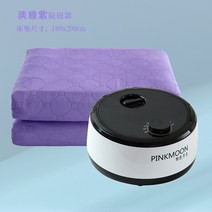 두꺼운 온수 매트 온열 거실 침실 차박용 1인용 2인용 물 분리 순환 담요 장판 원룸 싱글, 모던다이얼+180x200라이트퍼플