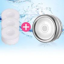 오너클랜 수돗물 녹물 제거 세면대 정수 필터 본품+리필 필터3p, 단일 본품, 제이네트웍스 본상품선택