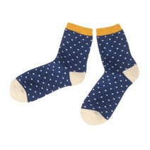 DRIFE DOT SOCKS BLUE