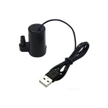 온수순환펌프 USB 5V 저전압 소형 워터 펌프 마이크로 미니 잠수정 조용한 Usb 수경 식물 심기 공예 분수, 01 vertical black