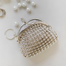 드롭 새틴 동전지갑 [3color 카멜브라운 여성지갑]