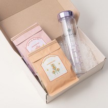 라파티 임신축하선물 초기 임산부 선물 티백2 + 텀블러 + 쇼핑백, 펌킨루이+퓨어루이