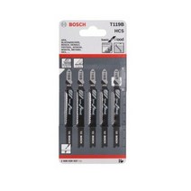 보쉬직소날T119B/보쉬직소톱날T119B/목재용직소톱날-5개1세트