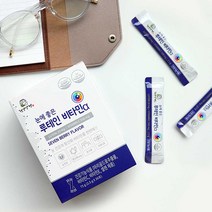 건강상점 눈에 좋은 루테인 비타민 알파 분말 30포 비타민 항산화 세븐베리맛, 단품, 단품