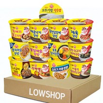 오뚜기 컵밥 증량 20% 12종 (제육+참치마요+김치알밥+춘천닭갈비+쇠고기미역국+불닭마요+서울식설렁탕+매콤낙지+진짬뽕+뚝배기불고기+LA덮밥+카레덮밥)+작은밥 150g, 1개