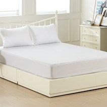 위드휴 매트리스 방수커버 전체면방수 진드기차단 스트라이프S