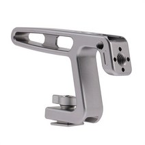 소니 DSLR SLR 카메라 케이지용 미니 메탈 NA TO Top 핸들 그립 마이크 LED 라이트 모니터 용 콜드 슈 포함, 01 Black