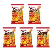 정성들여 제대로 구운 40년 전통의 맛 오징어땅콩 매콤치즈맛 202g 5개