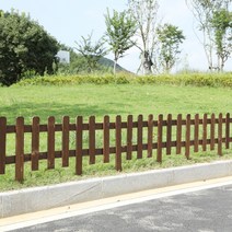 화단경계 나무울타리 가드닝 야외 담장용나무 조립식, 힌지 나사 10세트