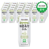 파스퇴르 무항생제 인증 바른목장 우유, 24개, 125ml