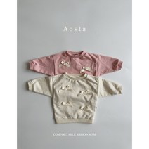 아오스타 리본맨투맨