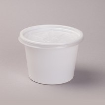 소스 국 밥용기 105파이(대)백색 1000개 세트