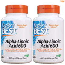 닥터스베스트 알파리포산 600 600mg 베지 캡슐, 2개, 180정
