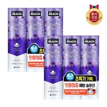 LG 생활건강 리치 진지바티스케어 치약 120gX3(허브) x2개, 단품없음