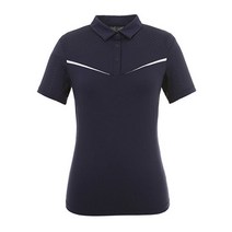 [LPGA골프웨어] 여P)펀칭패치 동체패턴 반팔 티셔츠(L192TS535