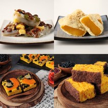 초록초록팜 단호박인절미 통팥시루떡 모듬설기떡 외 골라담기 5종택 1, 모듬설기떡1kg 10개